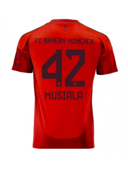 Bayern Munich Jamal Musiala #42 Heimtrikot 2024-25 Kurzarm